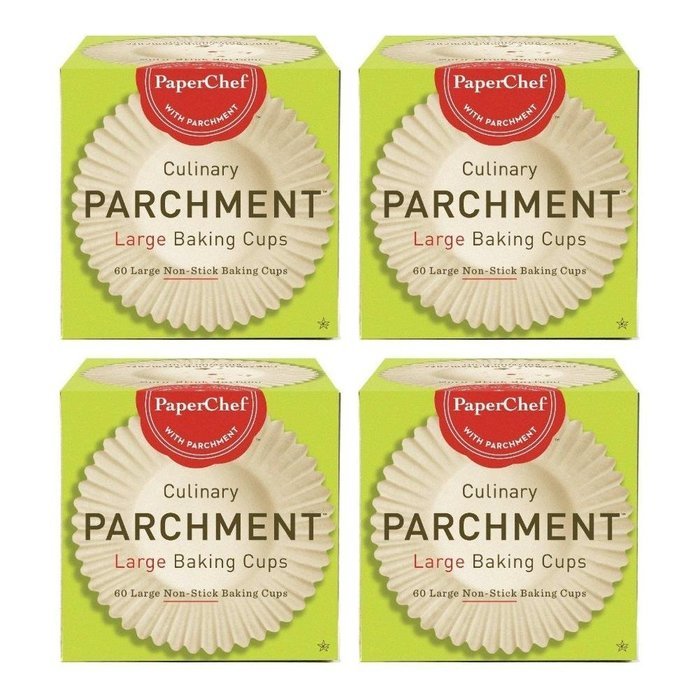 (2 Pack) Standard Paper Cupcake Liners / Baking Cups, 60-ct / Box N2