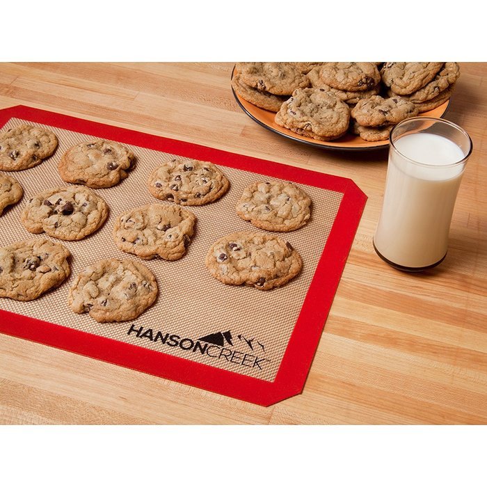 Silicone Baking Mat and Basting Brush Set, Half Size Non-Stick N3