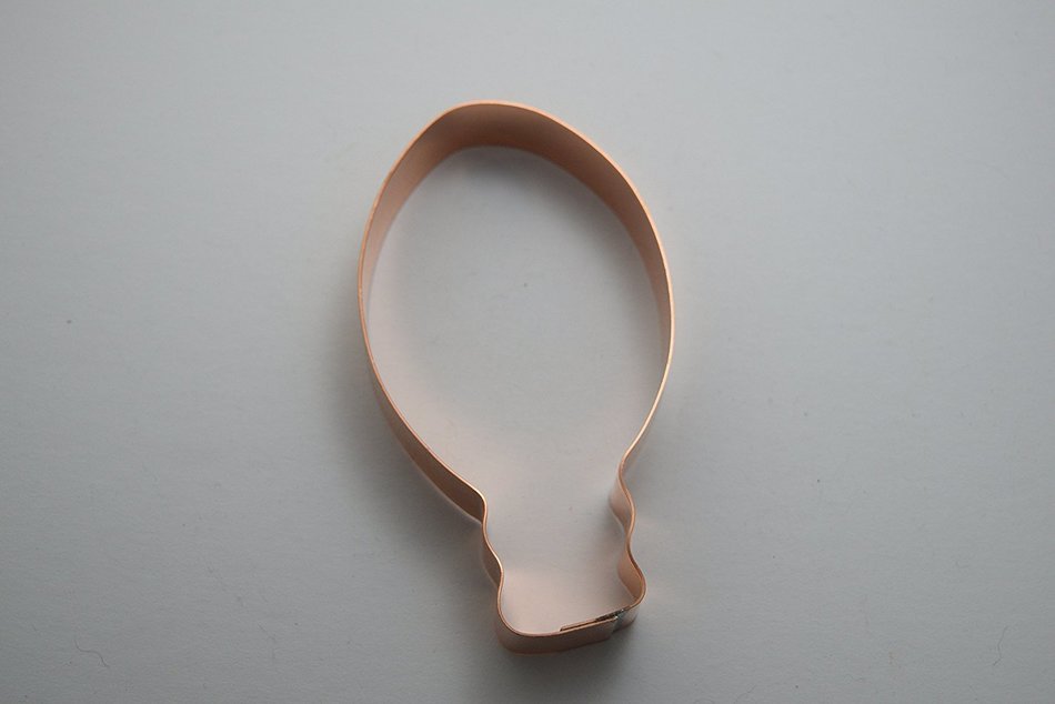Christmas Lights Light Bulb Cookie Cutter N3