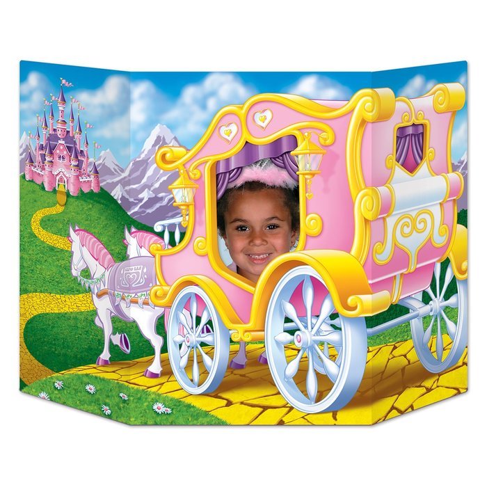 Beistle Princess Photo Property, 3-Feet 10-Inch by 25-Inch, Multicolor