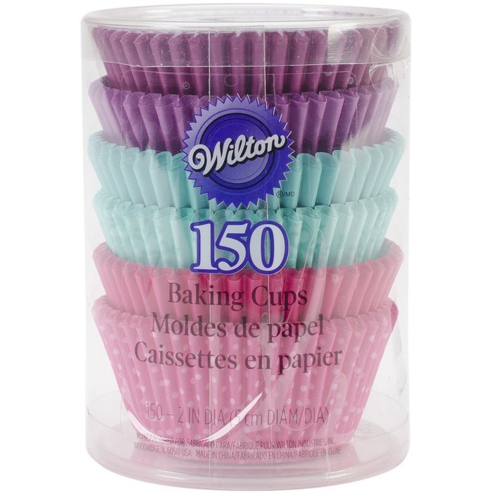 Wilton Baking Cups, Standard, 150-Count, Multi Color