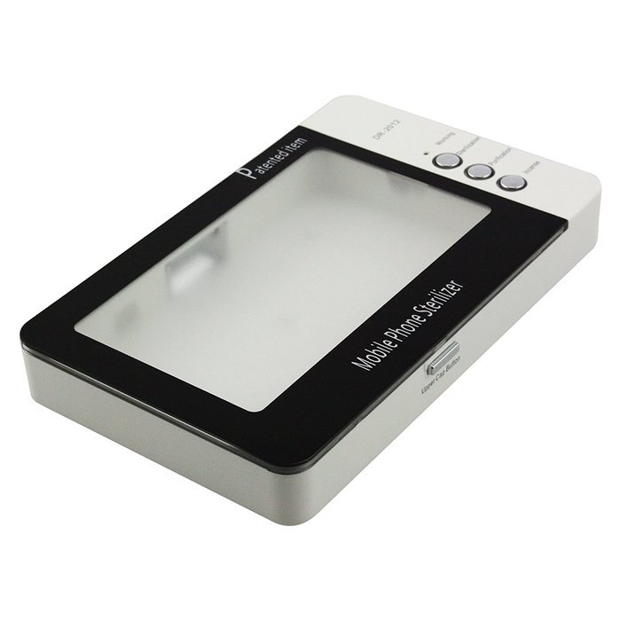 Svpro Cellphone Dual UV Light Sanitizer - Multifunctional Ozone Anion Phone Sterilizer Suitable ISO Android 5.5...