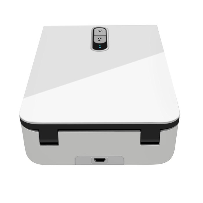 Svpro Cellphone Dual UV Light Sanitizer - Multifunctional Ozone Anion Phone Sterilizer Suitable ISO Android 5.5... N16