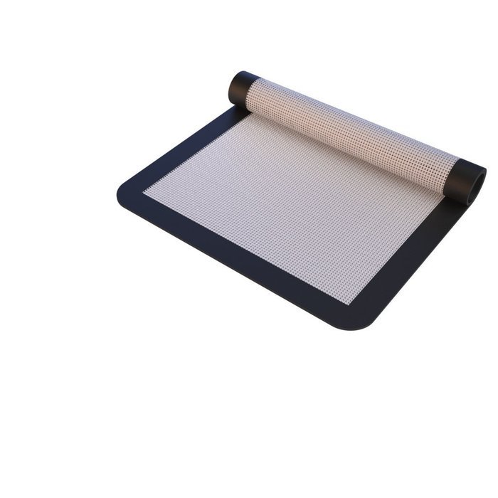 Silicone Bakeware Baking Sheet - 16.5 x 11.5 Inches - BONUS Baking Book - New fiberglass technology - Healthy... N5