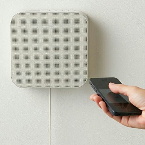 MUJI iphone smartphone bluetooth speaker wireless on wall good design N3