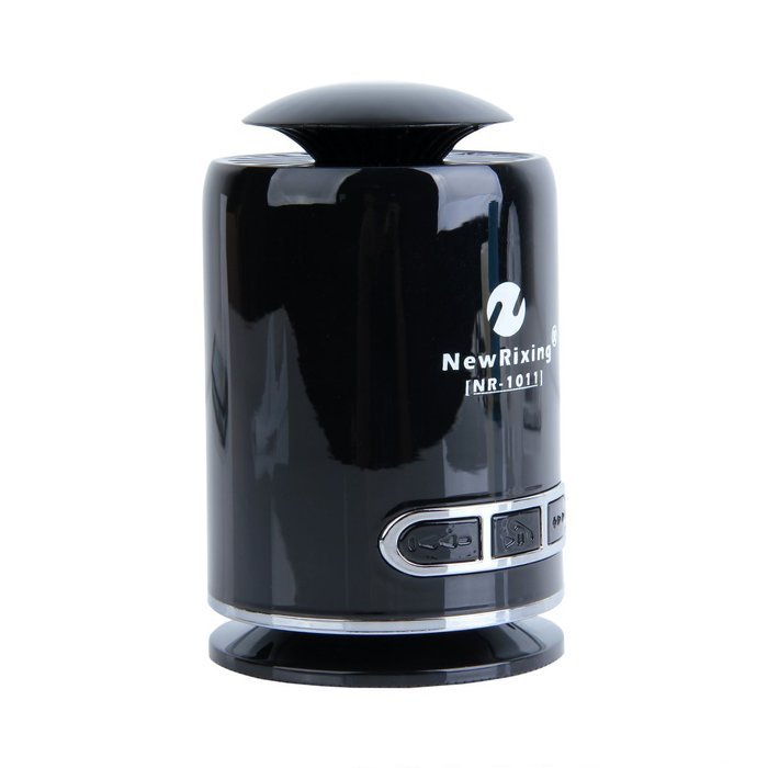 Mini Bluetooth Speaker/TF card/Voice Call FM Bluetooth Speaker Built-in HIFI Microphone-BLACK N3