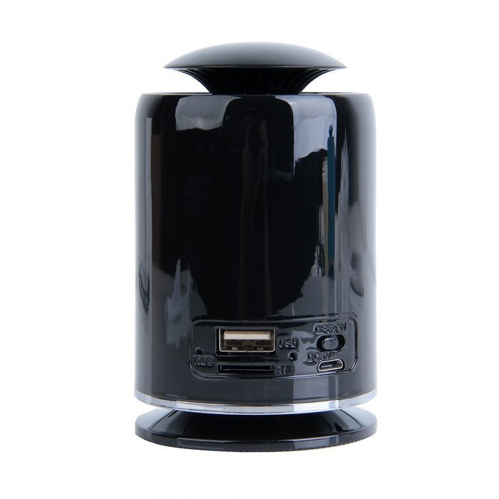 Mini Bluetooth Speaker/TF card/Voice Call FM Bluetooth Speaker Built-in HIFI Microphone-BLACK N4