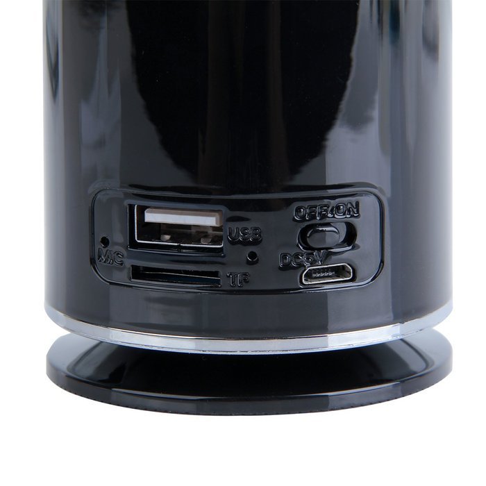 Mini Bluetooth Speaker/TF card/Voice Call FM Bluetooth Speaker Built-in HIFI Microphone-BLACK N7