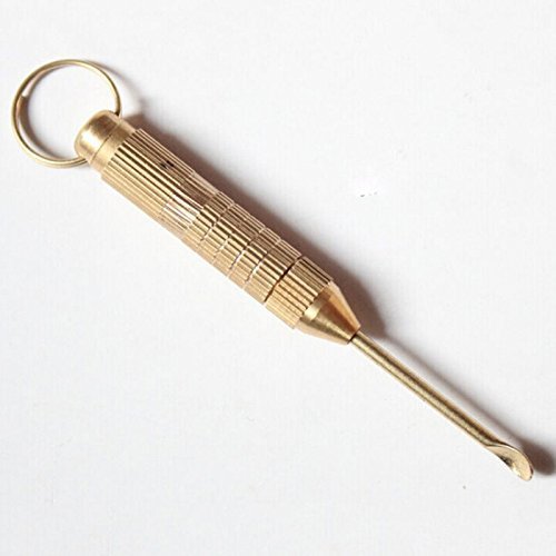 Brass Keychain 4 in 1 Mini Keychain Tool Vape & Pax/Pipe Oven Cleaning & Repairs N2