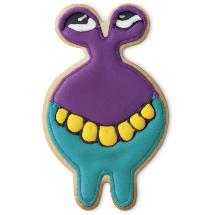 Wilton 3-Piece Monster Halloween Cookie Cutter Set N4