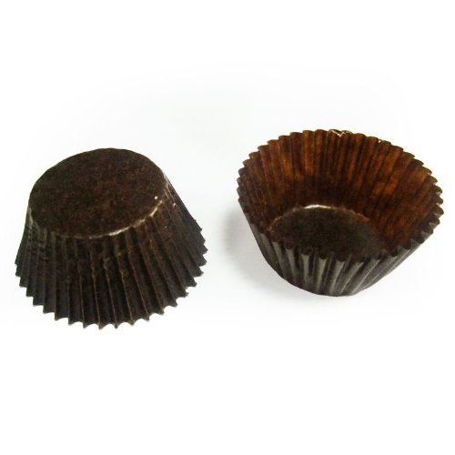 [Momoka's Apron] 1000 CHOCOLATE BROWN Baking Cups (Cupcake Liners) - STANDARD size
