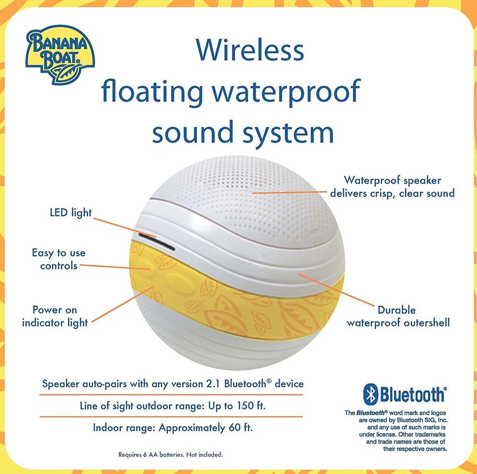 Banana Boat Pool Sound System N2