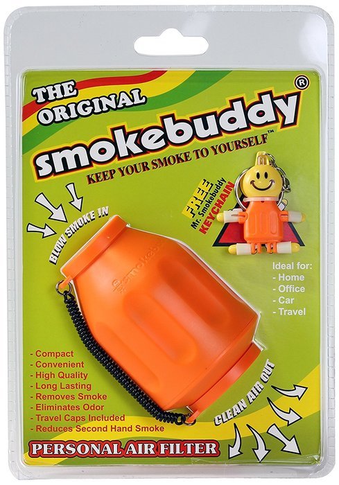 Smoke Buddy 0159-ORG Personal Air Filter, Orange