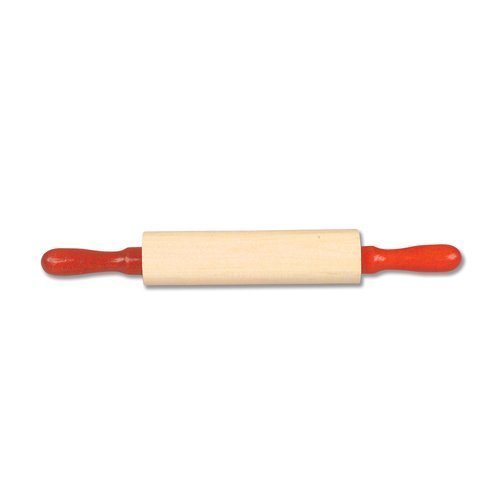 Rhode Island Novelty Rolling Pin (Pack of 3), 7.5", Brown