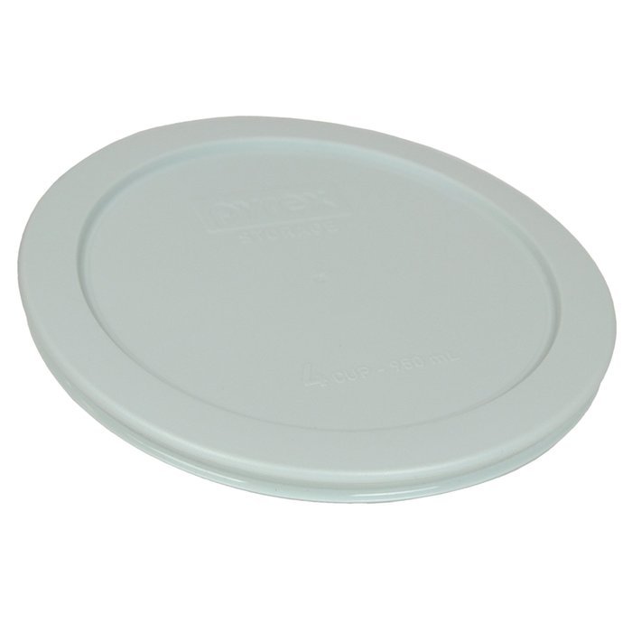 Pyrex 7201-PC Round 4 Cup Storage Lid for Glass Bowls (2, Navy Blue) N12