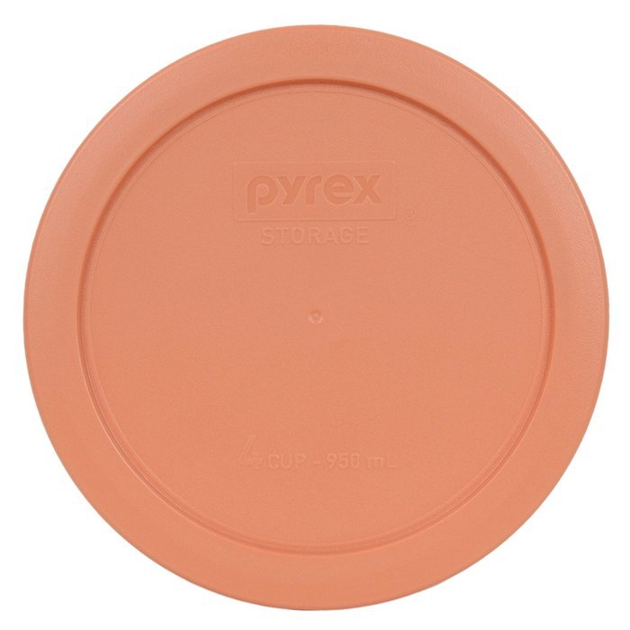 Pyrex 7201-PC Round 4 Cup Storage Lid for Glass Bowls (2, Navy Blue) N13