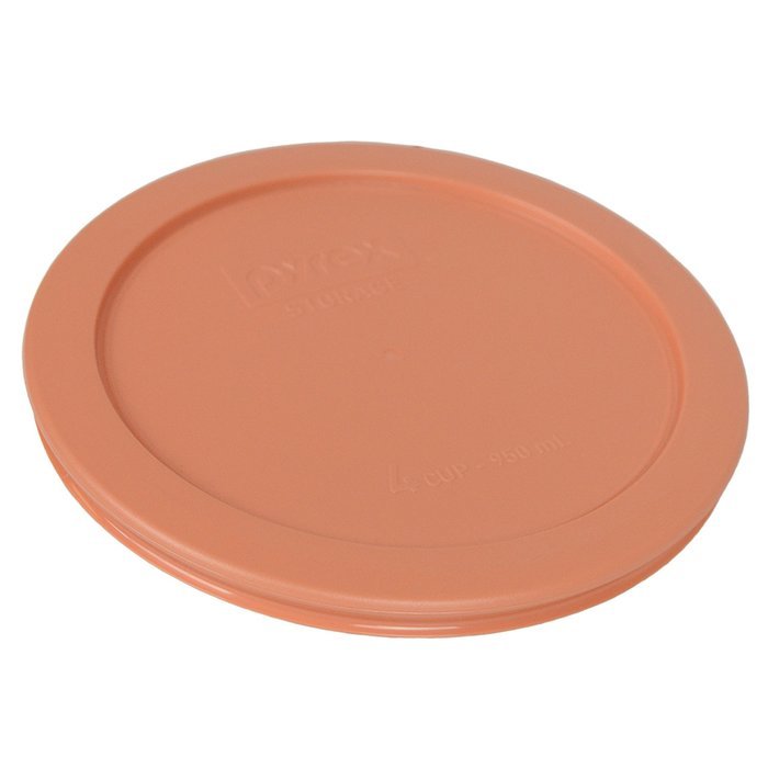 Pyrex 7201-PC Round 4 Cup Storage Lid for Glass Bowls (2, Navy Blue) N14