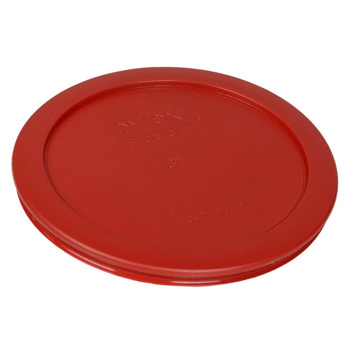 Pyrex 7201-PC Round 4 Cup Storage Lid for Glass Bowls (2, Navy Blue) N16