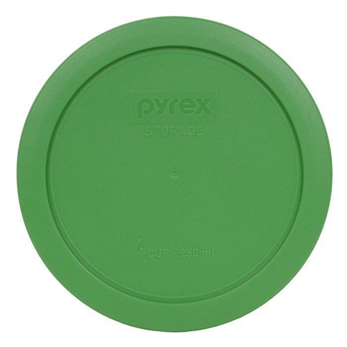 Pyrex 7201-PC Round 4 Cup Storage Lid for Glass Bowls (2, Navy Blue) N25