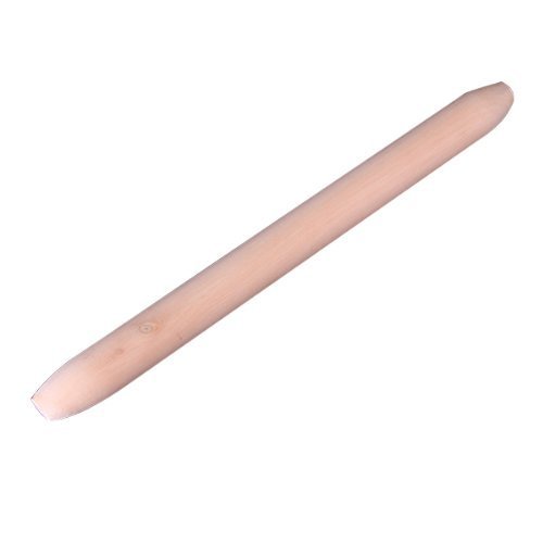 Sonline 10.6'' Chinese cherry French Rolling Pin with Tapered Ends
