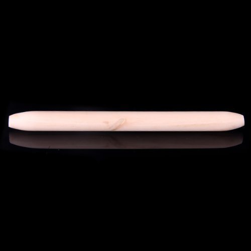 Sonline 10.6'' Chinese cherry French Rolling Pin with Tapered Ends N4