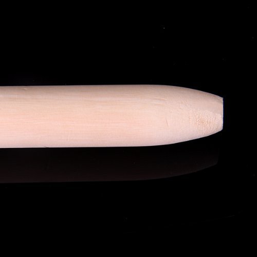 Sonline 10.6'' Chinese cherry French Rolling Pin with Tapered Ends N5