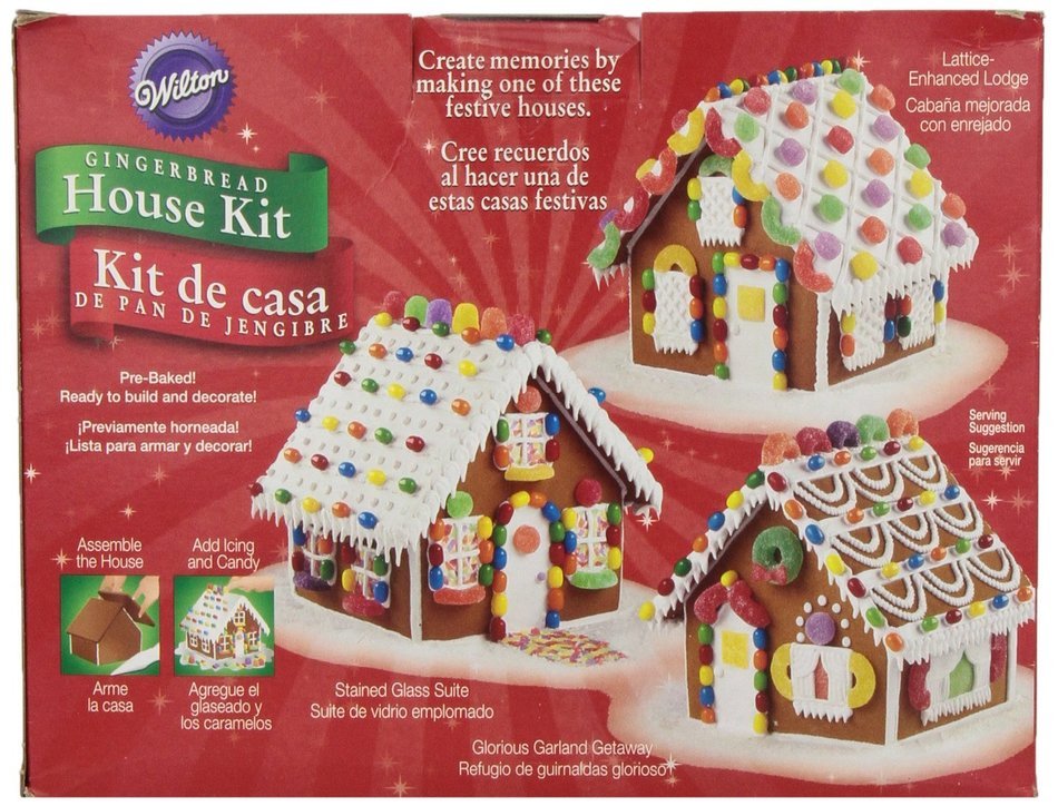Wilton Holiday Gingerbread Cookie Kit 31 OZ N9