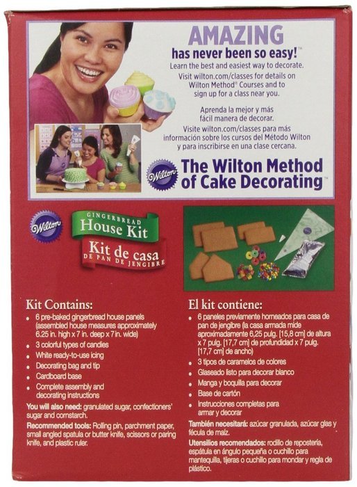 Wilton Holiday Gingerbread Cookie Kit 31 OZ N10