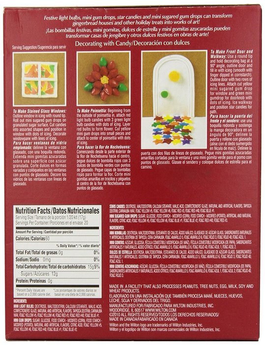 Wilton Holiday Gingerbread Cookie Kit 31 OZ N16