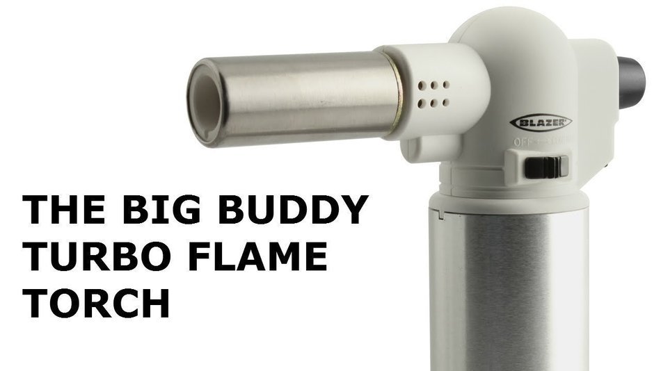 Blazer Big Buddy Butane Torch with Non-Stick Container