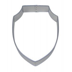 CybrTrayd RM-0850 R&M Shield Plaque 4" Cookie Cutter, Metallic