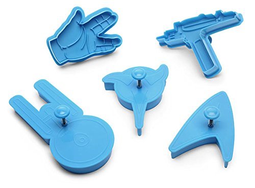 Star Trek Cookie Cutters (Set of 5) by Think Geek