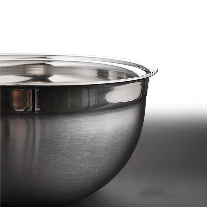 PER-IHOME Prefessional Stainless Steel Mixing Bowls With Measuring line Great For Your Modern Kitchen(Large) N2