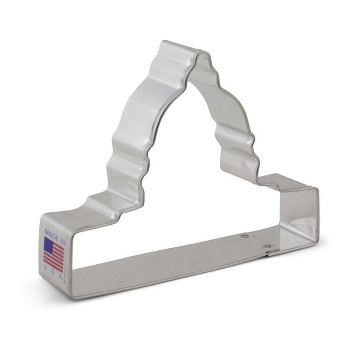 Capitol Building Monument Cookie Cutter - Ann Clark - 4 - Inches - Ann Clark - US Tin Plated Steel