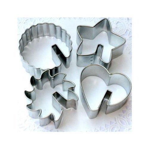 Over the Edge 4 Piece Tin Cookie Cutter Set 6732