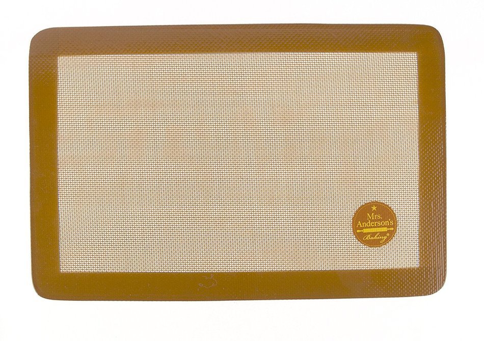 Mrs. Anderson&rsquo;s Baking Non-Stick Silicone Toaster Oven Baking Mat, 7.875-Inch x 10.87-Inch N3
