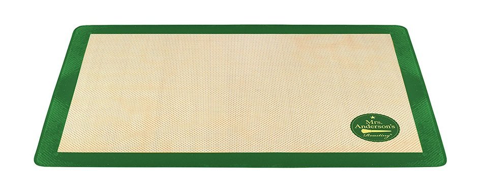 Mrs. Anderson&rsquo;s Baking Non-Stick Silicone Toaster Oven Baking Mat, 7.875-Inch x 10.87-Inch N6