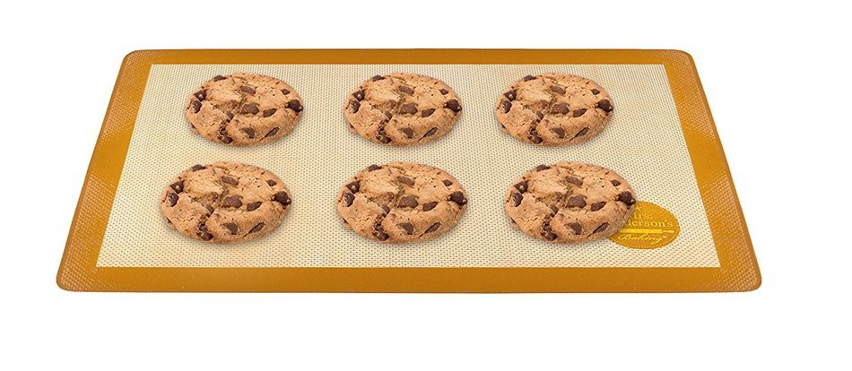 Mrs. Anderson&rsquo;s Baking Non-Stick Silicone Toaster Oven Baking Mat, 7.875-Inch x 10.87-Inch N9