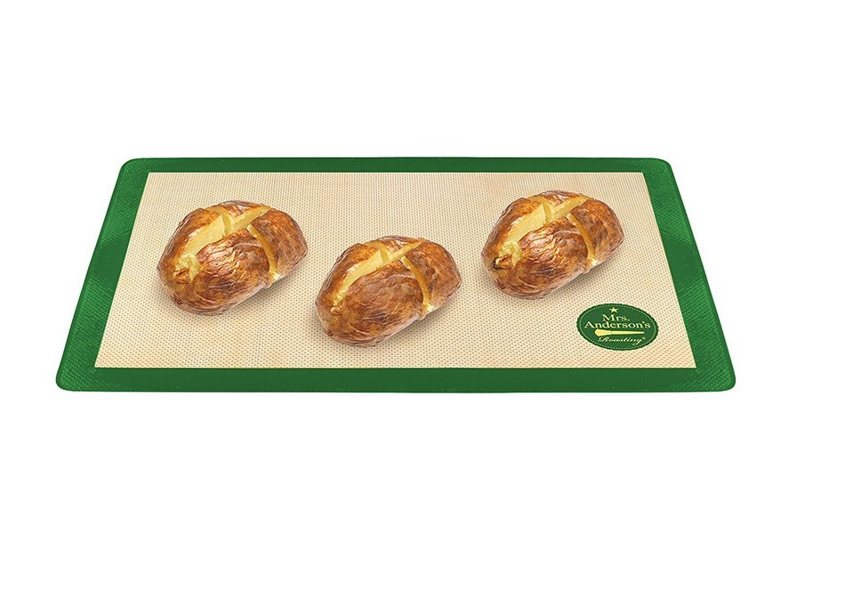 Mrs. Anderson&rsquo;s Baking Non-Stick Silicone Toaster Oven Baking Mat, 7.875-Inch x 10.87-Inch N12