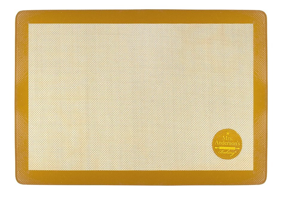 Mrs. Anderson&rsquo;s Baking Non-Stick Silicone Toaster Oven Baking Mat, 7.875-Inch x 10.87-Inch N18