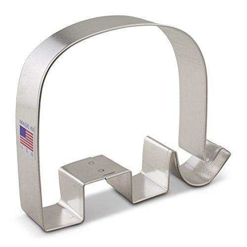 Ann Clark Republican GOP Elephant Cookie Cutter - 4.4 Inches - Tin Plated Steel