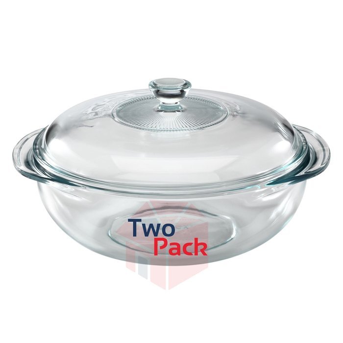Pyrex 2-Quart Glass Bakeware Dish N3
