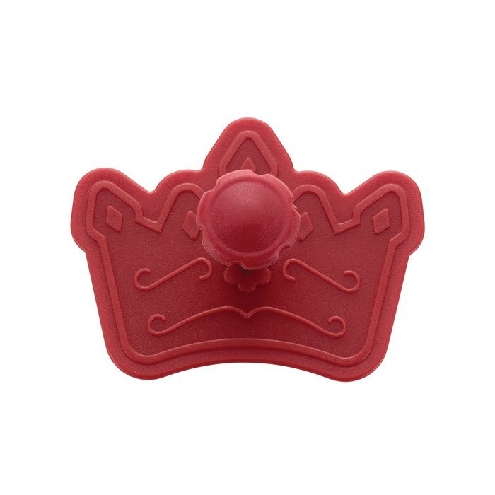 Cake Boss Decorating Tools 4-Piece Princess Fondant Press Set, Red N4