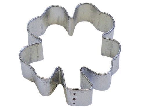 R&M Clover 2.75" Cookie Cutter in Durable, Economical, Tinplated Steel