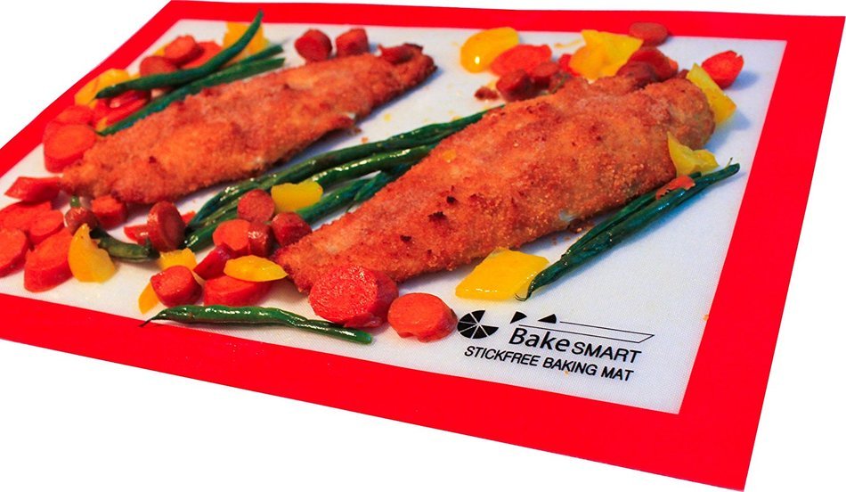 HUGE SALE!!! BakeSmart Silicon & Fiberglass Baking Sheet, 16.5 X 11 N8