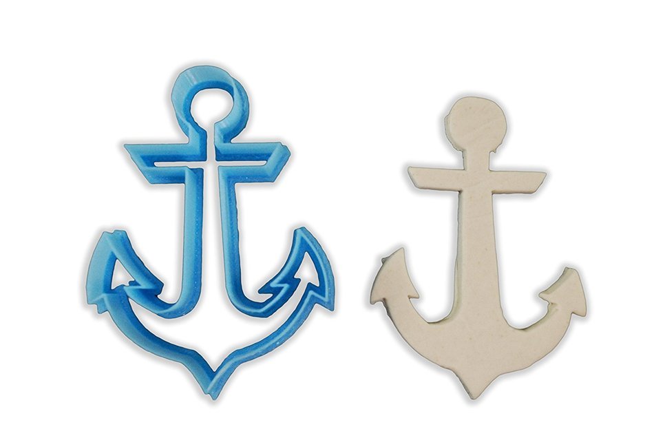 Nautical Bar Anchor Cookie Cutter - STANDARD - 3 Inches