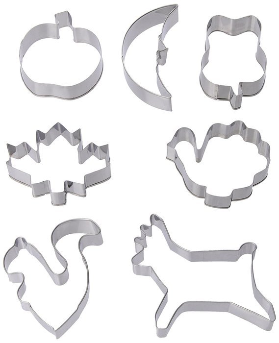 Fox Run Autumn Cookie Cutter Set