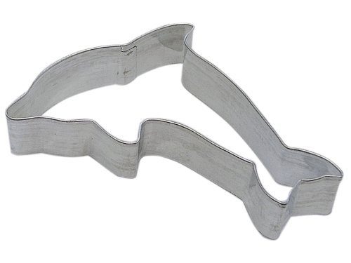 R&M Cookie Cutter, 4.5-Inch, Dolphin, Tinplated Steel