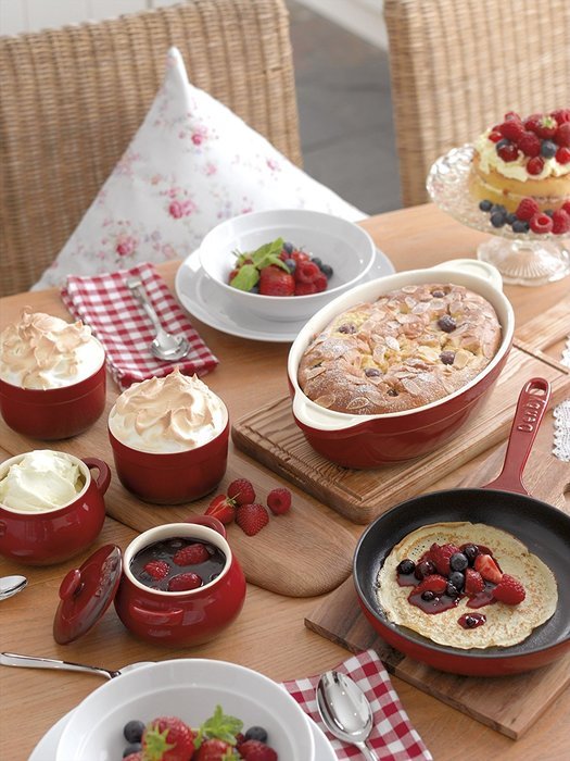 Denby Oven to Table Medium Oblong Casserole, Red N3