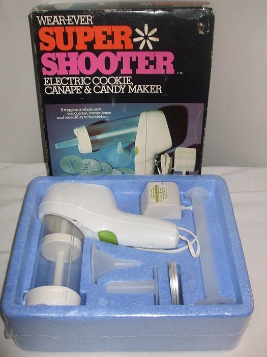 Wear-Ever Super Shooter Electric Cookie, Canape & Candy Maker Wearever